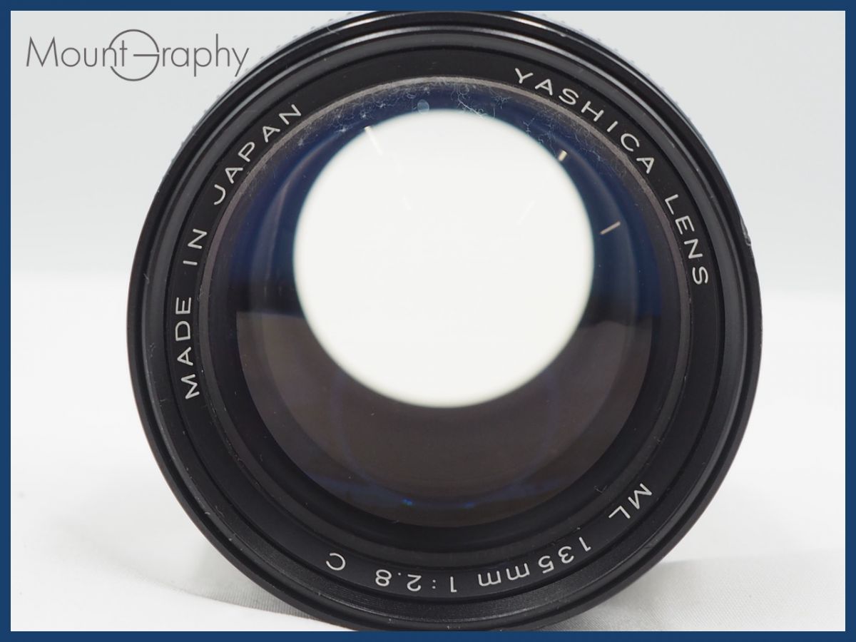 ☆極上美品☆ YASHICA ヤシカ ML 135mm F2.8 C 同梱可 #i10208
