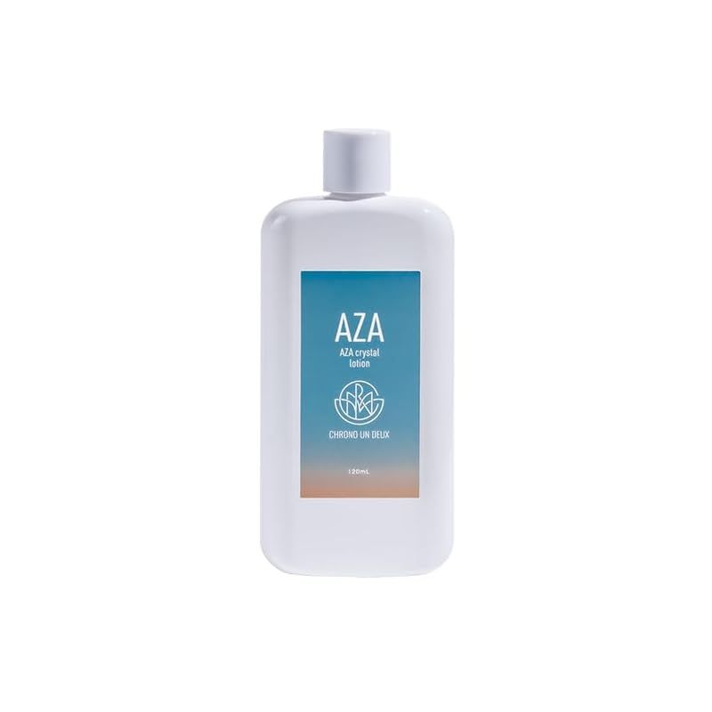 CHRONO UN DEUX（クロノ アンドゥ）AZA クリスタルローション 120mL 日本製 化粧水 アゼライン酸誘導体 グリシルグリシン ナイアシンアミド マンデル酸 グリセリンフリー 大城皮フ科クリニック 大
