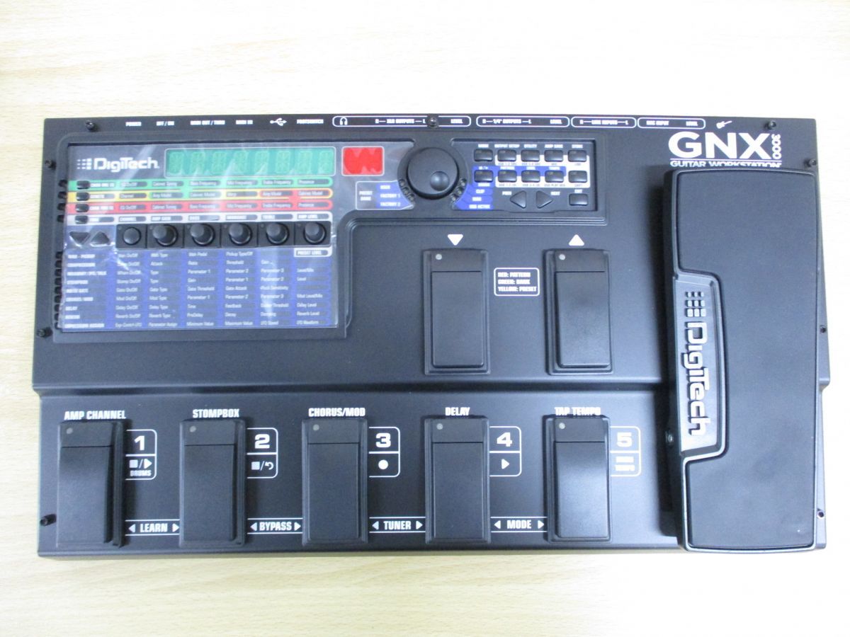 DigiTech GNX3000 ギター用マルチエフェクター - エフェクター