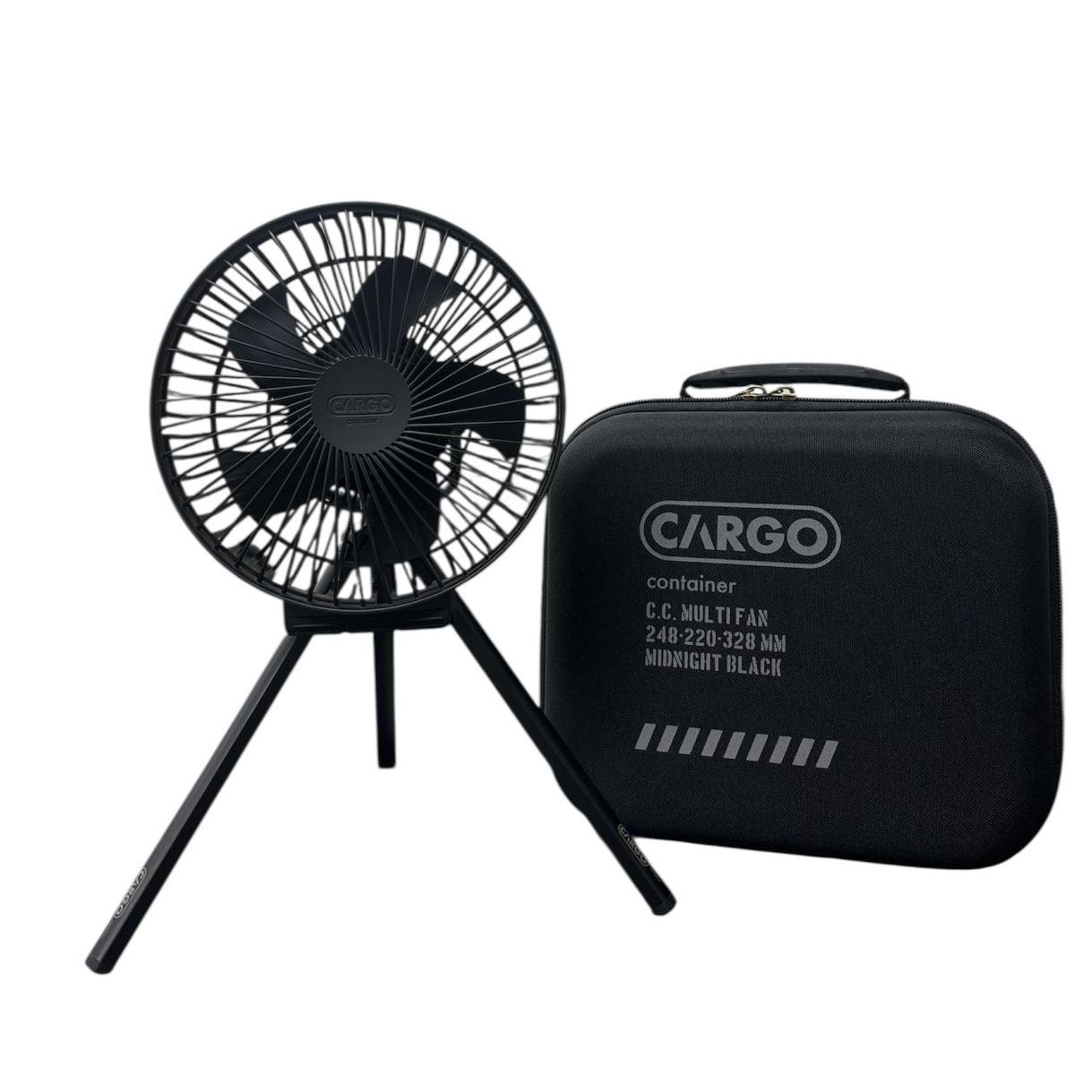 CARGOサーキューレーター Mサイズ ブラック Black 生活家電・空調 CARGO FAN(ブラック)Mサイズ 扇風機