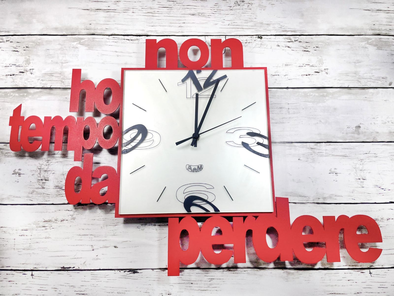 Arti e Mestieri 壁掛け時計　Made in Italy 【希少】 Arti e Mestieri 掛け時計 DA PERDERE 壁掛け時計 2569-64 - メルカリ