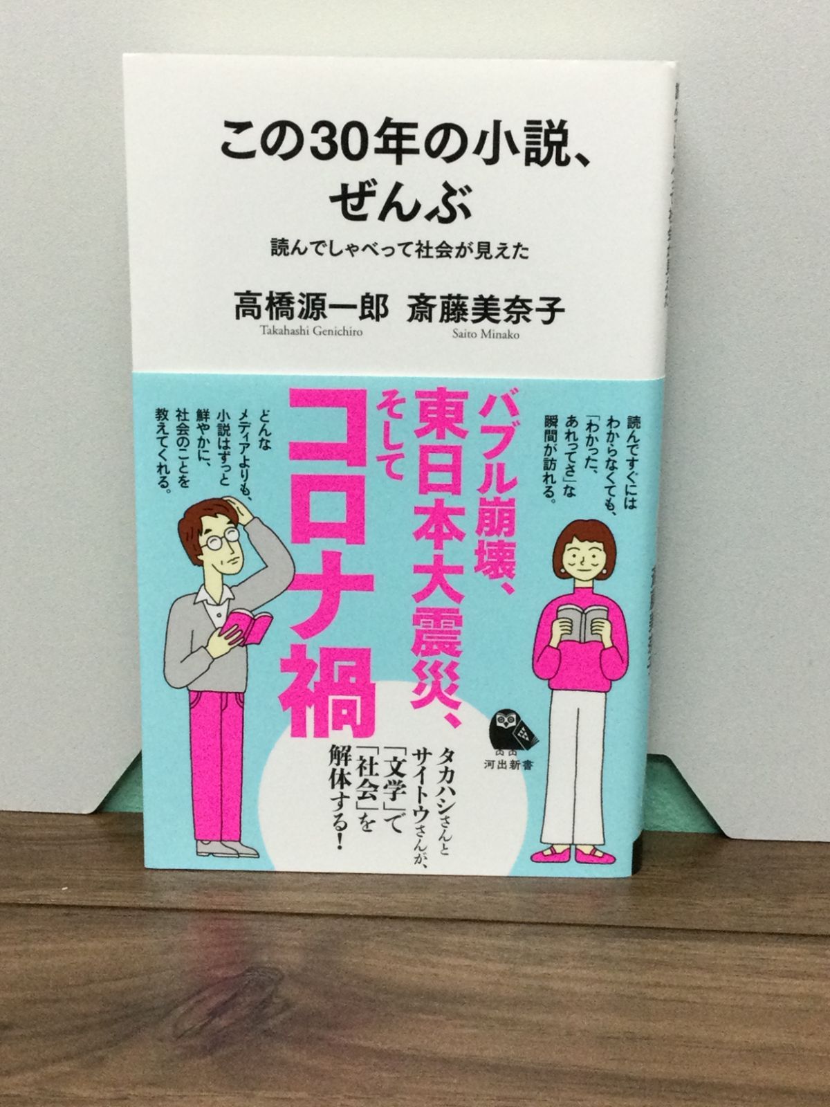 (河出新書)　高橋源一郎　著　メルカリ　この30年の小説、ぜんぶ　読んでしゃべって社会が見えた