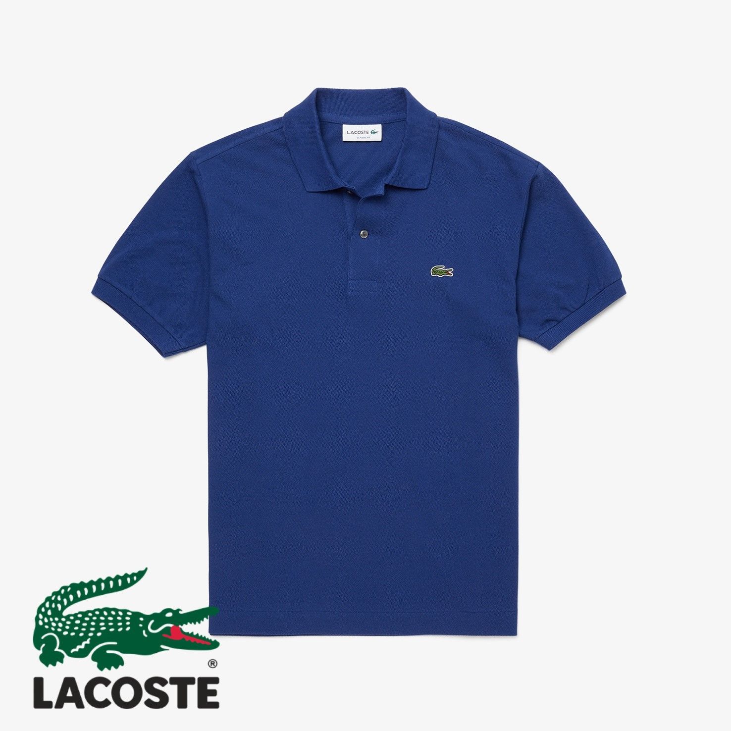 LACOSTE】ポロシャツL1212-00-BDM半袖 メンズ コバルトブルー - ラ