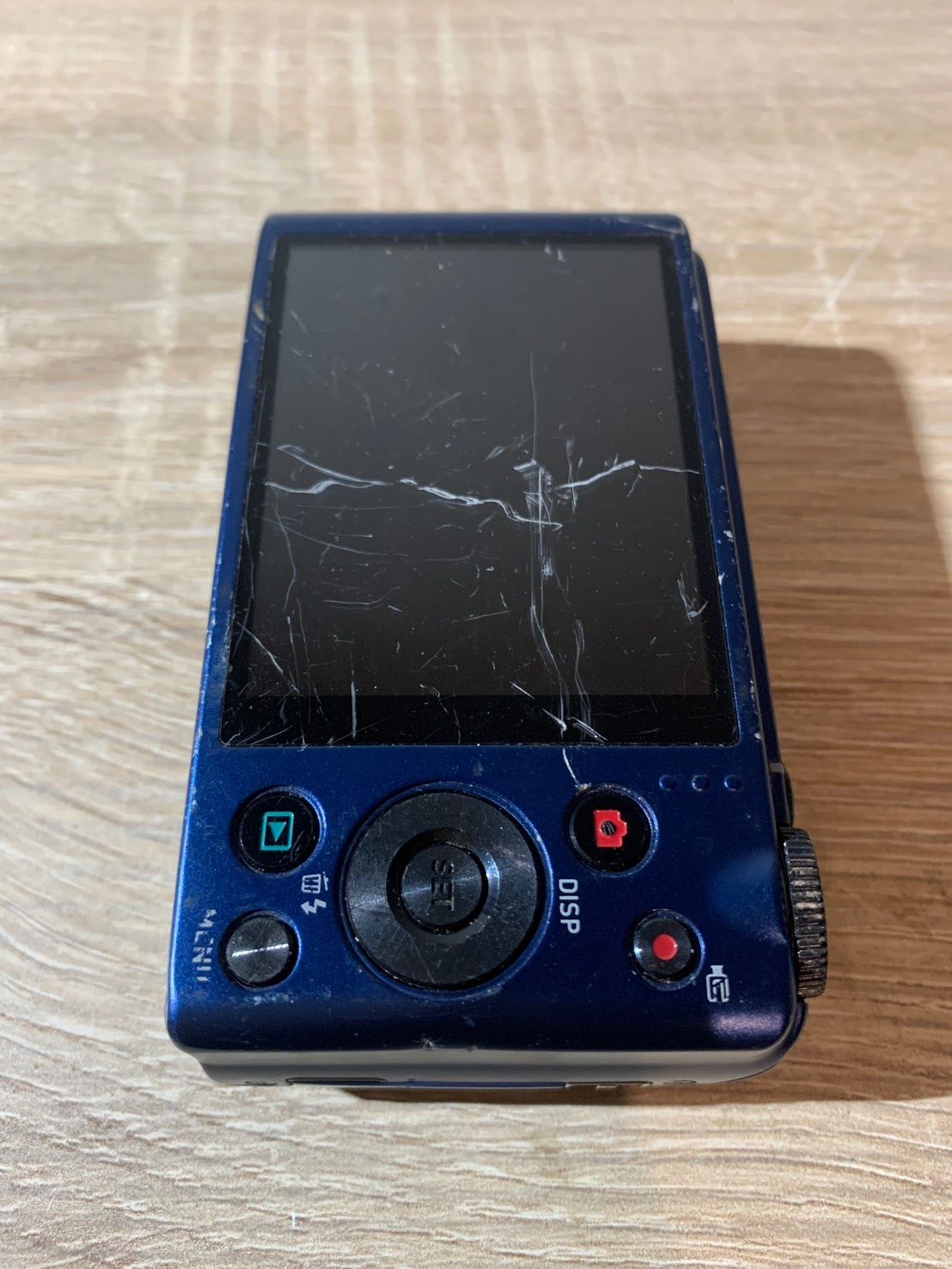 5923 Casio カシオ EXILIM EX-ZR200 ブルー ジャンク品 デジカメ