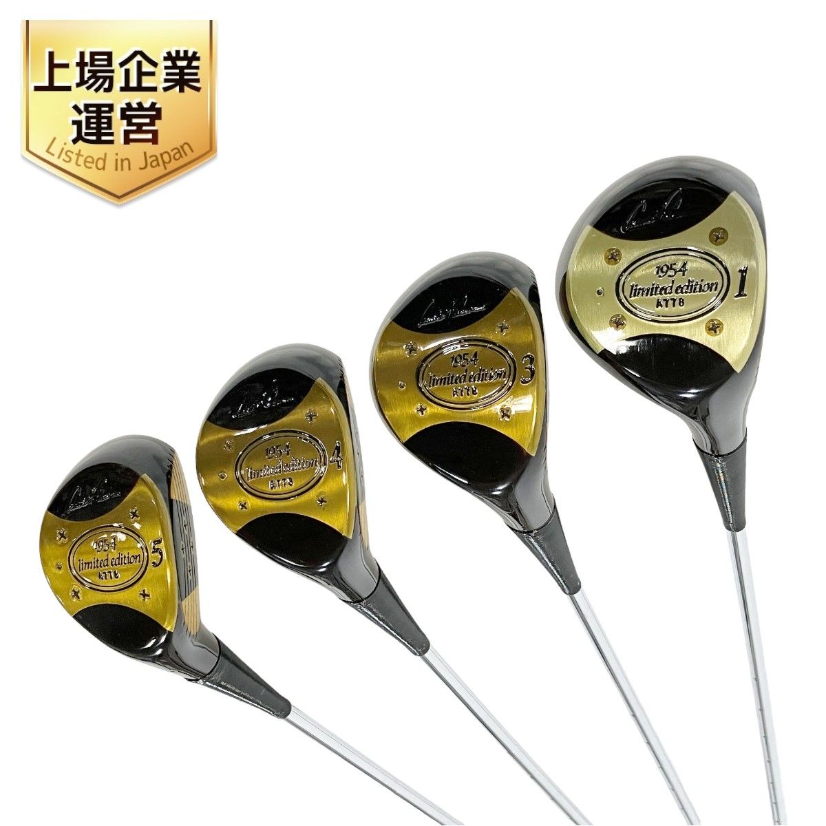 Arnold Palmer 1954 A778 #1,3,4,5 ドライバー ウッド セット リミテッドエディション アーノルドパーマー ゴルフ クラブ  中古 T8963806 - メルカリ