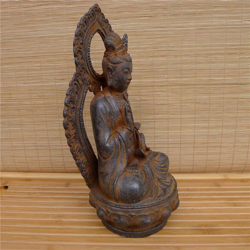 鉄器  仏像  装飾品 工芸品  美術品 置物 鉄器 観音仏像 装飾品 工芸品 美術品 置物 - メルカリ