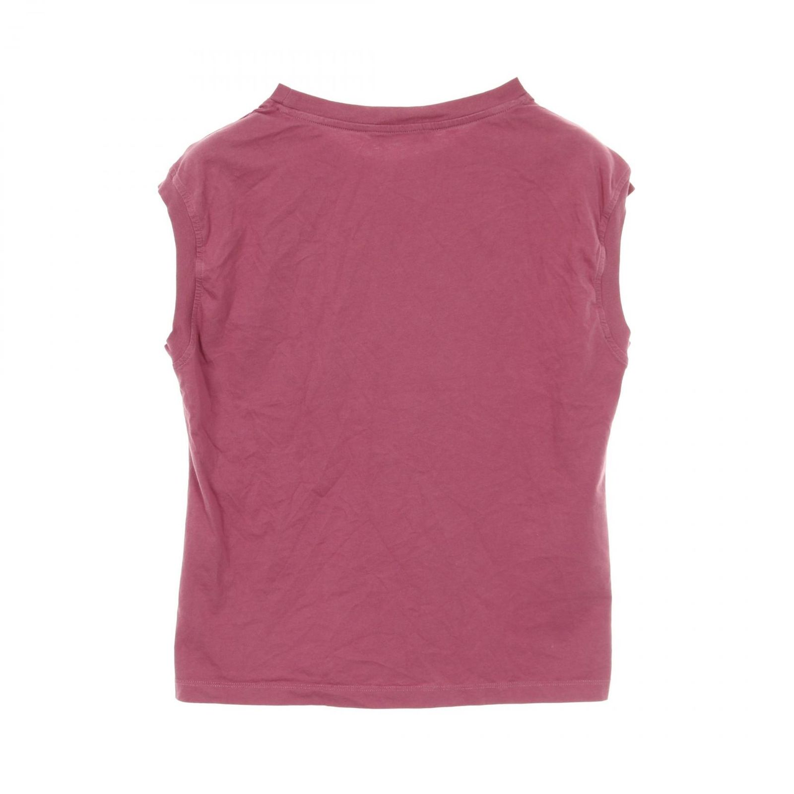 ミュウ Miu タンクトップ ピンク コットン レディース A