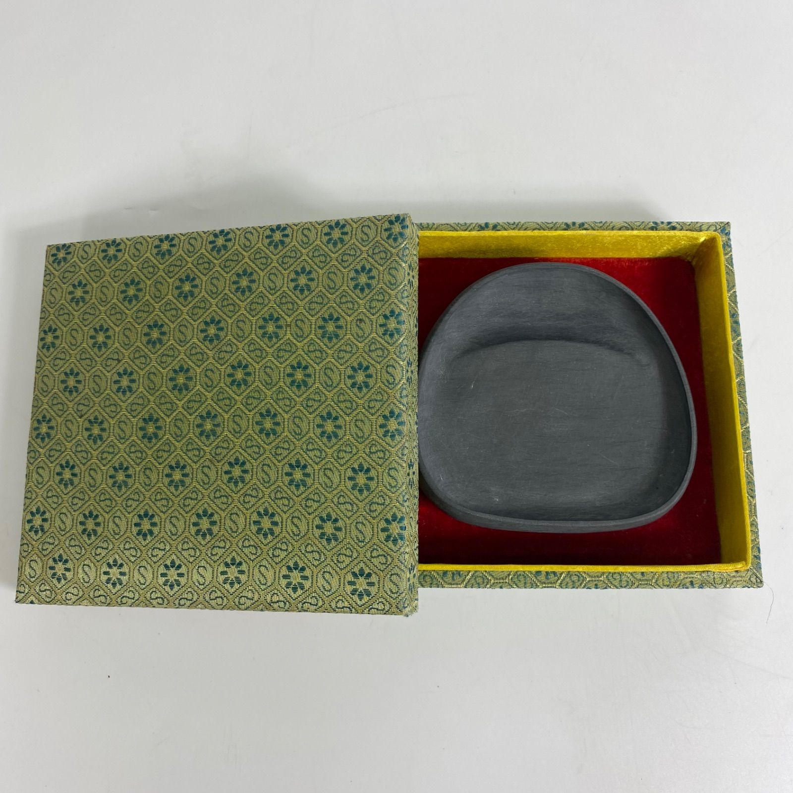 未使用品　書道  硯      淌池硯  8  中国 未使用品書道 硯 淌池硯 6.7.8.9 サイズセット 中国