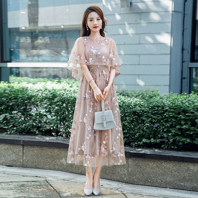 結婚式 ワンピース ドレス パーティードレス ロングドレス S M L XL