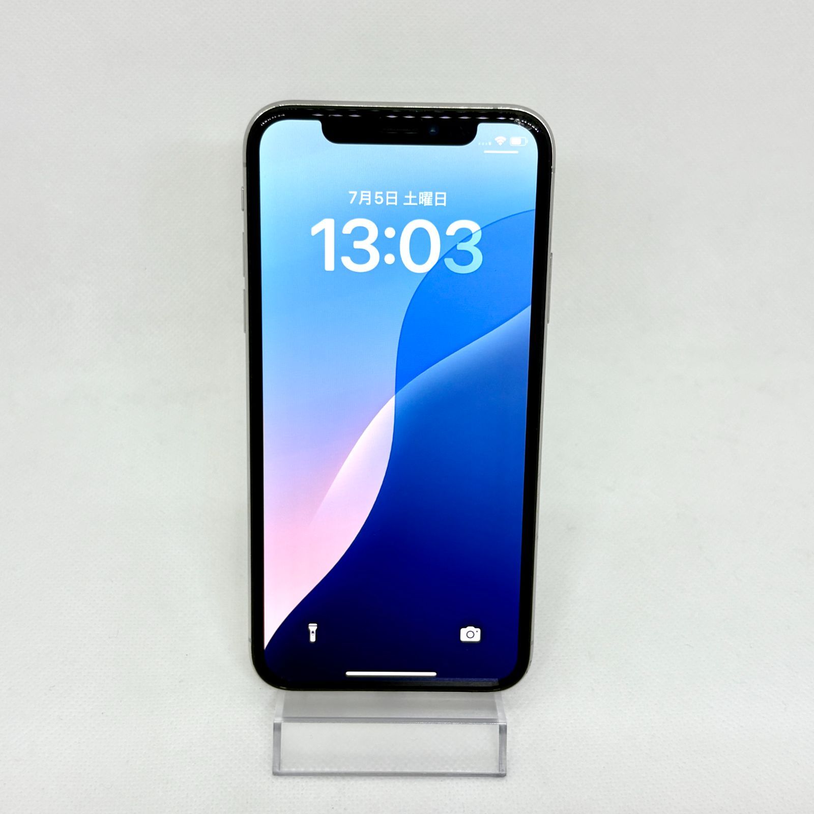 並品】【新品バッテリー100%】iPhone XS 256GB シルバー 4961