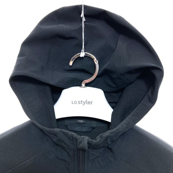 ☆lululemon ルルレモン ナイロンジップパーカー ブラック