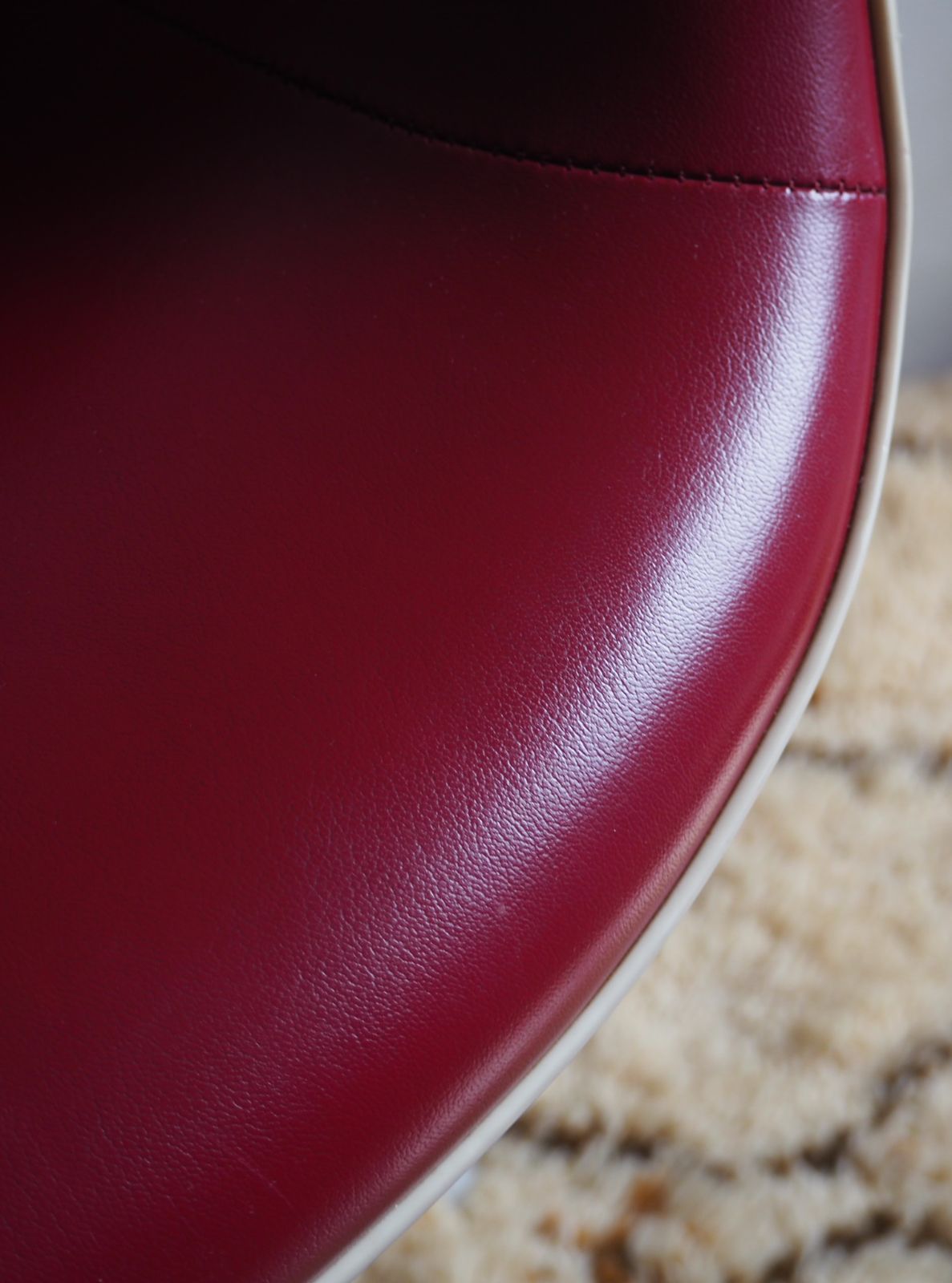 イームズアームシェルチェア レザー