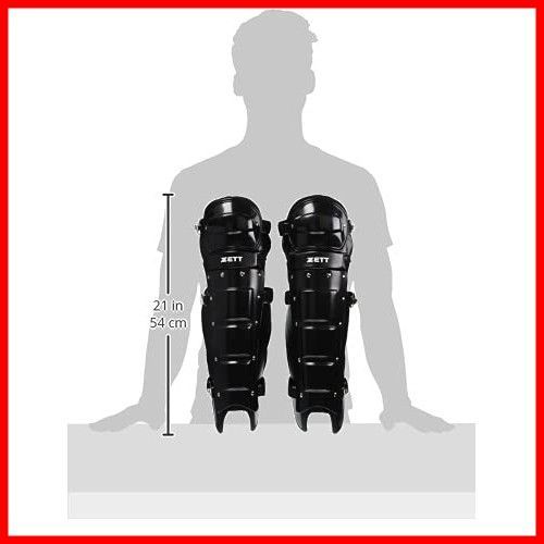 審判用 野球 レガース ブラック 1900 BLL 113 A ゼット ZETT -