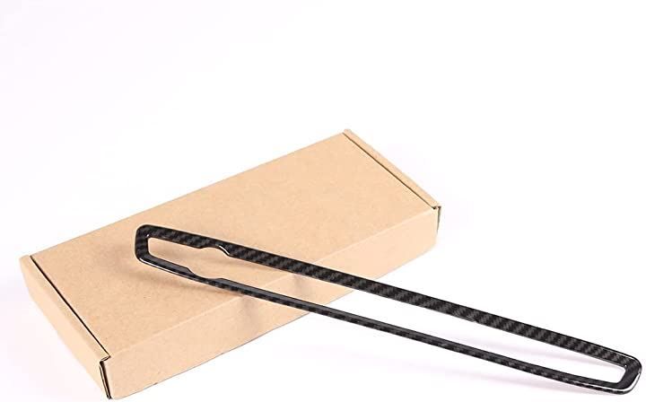 DIYUCAR 車のセントラルボリュームボックス調整装飾フレーム ボリュームスイッチボックス ABS樹脂 1点セット トヨタ スープラ GR A90 A91 MK5 2019-2022に対応( カーボン調)