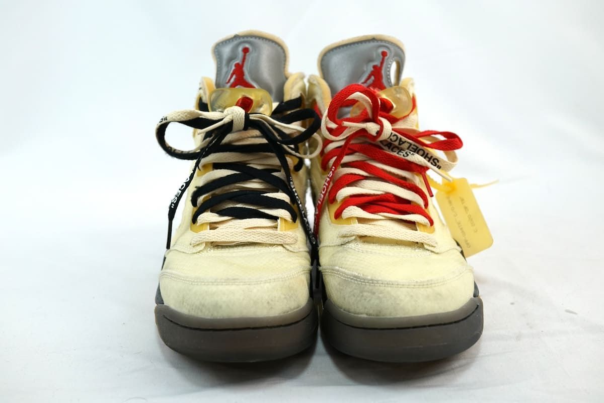 OFF-WHITE NIKE AIR JORDAN5 PS SAIL オフホワイト ナイキ エア