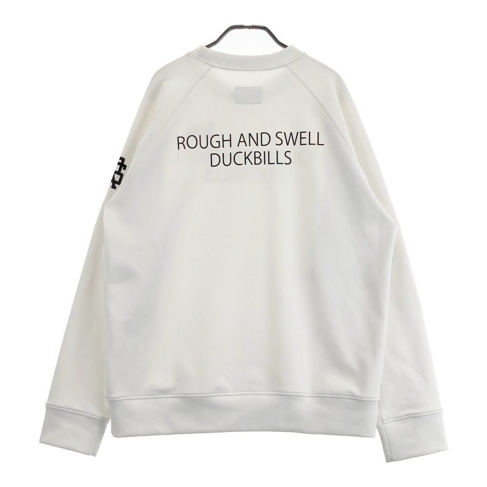 サイズ：M ROUGH&SWELL ラフアンドスウェル スウェット ネイビー系
