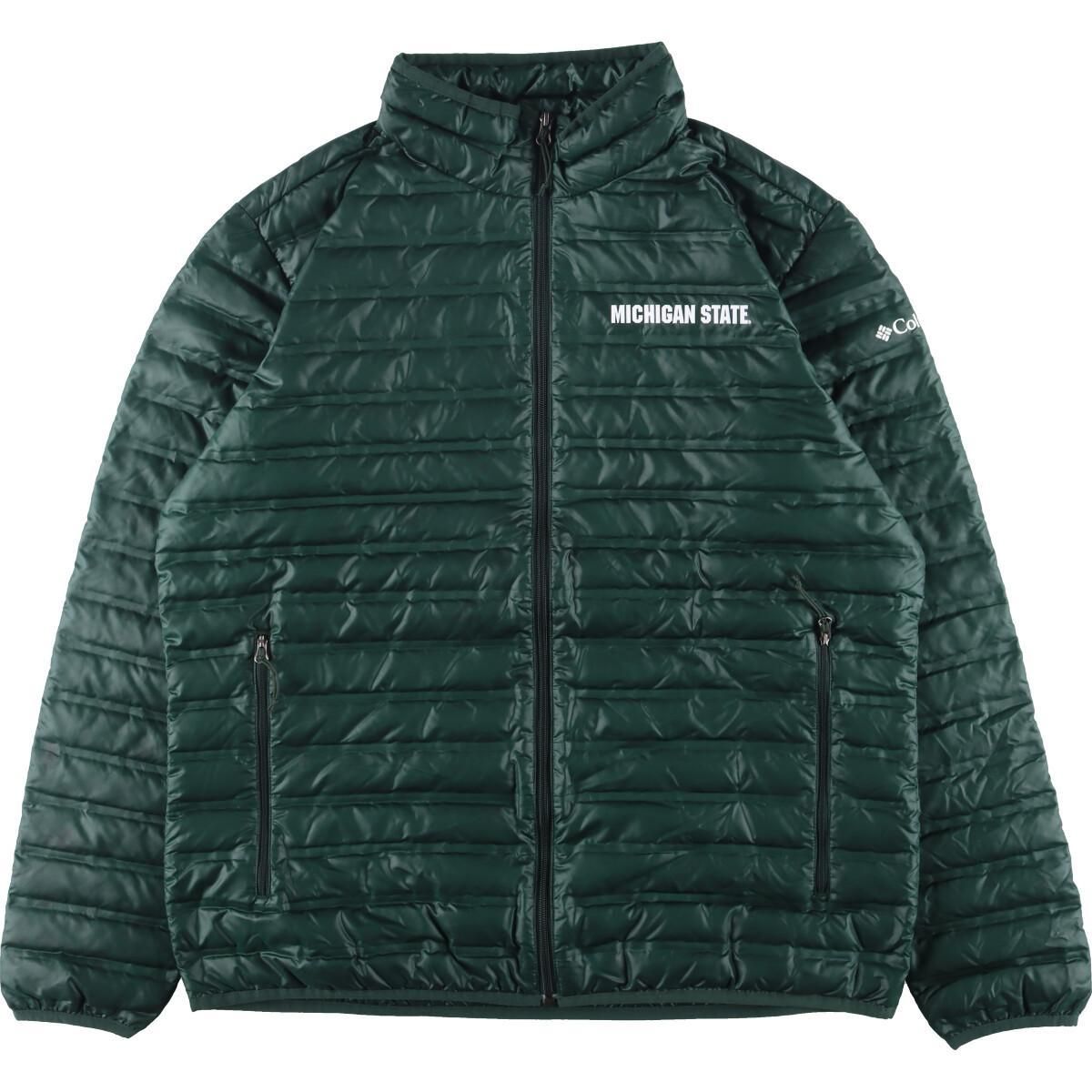 古着 コロンビア Columbia MICHIGAN STATE ミシガン州立大学 カレッジ 