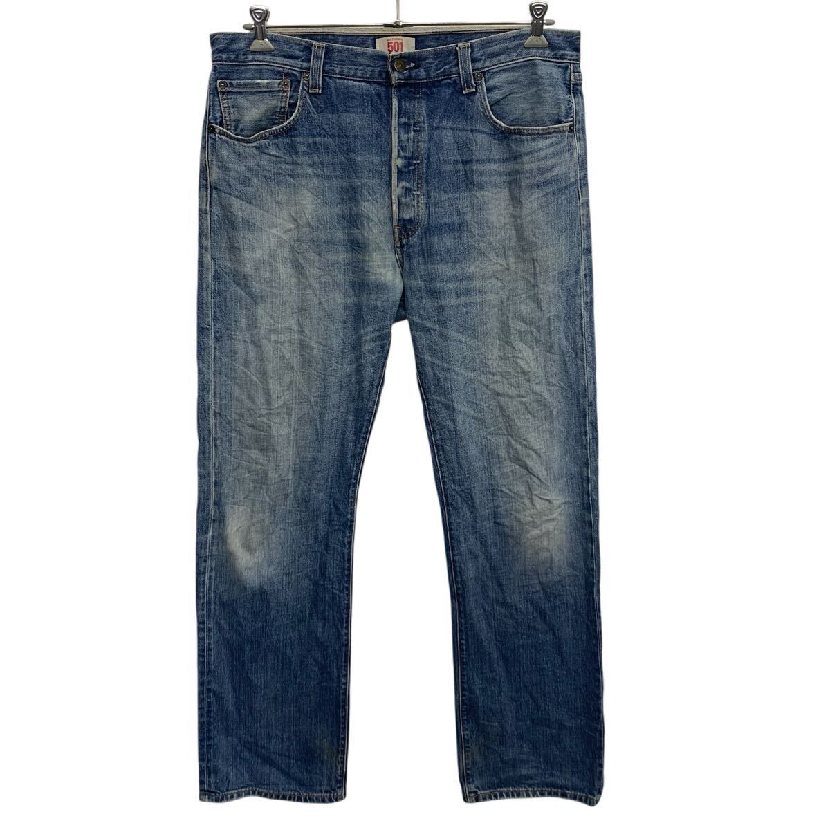 Levi s 501 デニムパンツ W36 インディゴブルー リーバイス ボタンフライ メキシコ製 アメカジ ジーンズ 古着卸 アメリカ仕入 2505-346