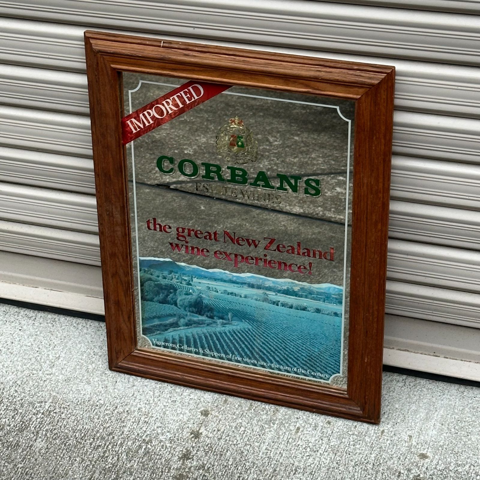 CORBANS コーバンズ ニュージーランドワイン パブミラー