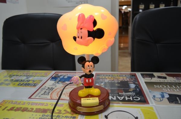 ミッキー&ミニー　アクションランプ　インテリアランプ　ヴィンテージ　通電確認済 トイボックス ミッキー＆ミニー アクションランプ ヴィンテージ