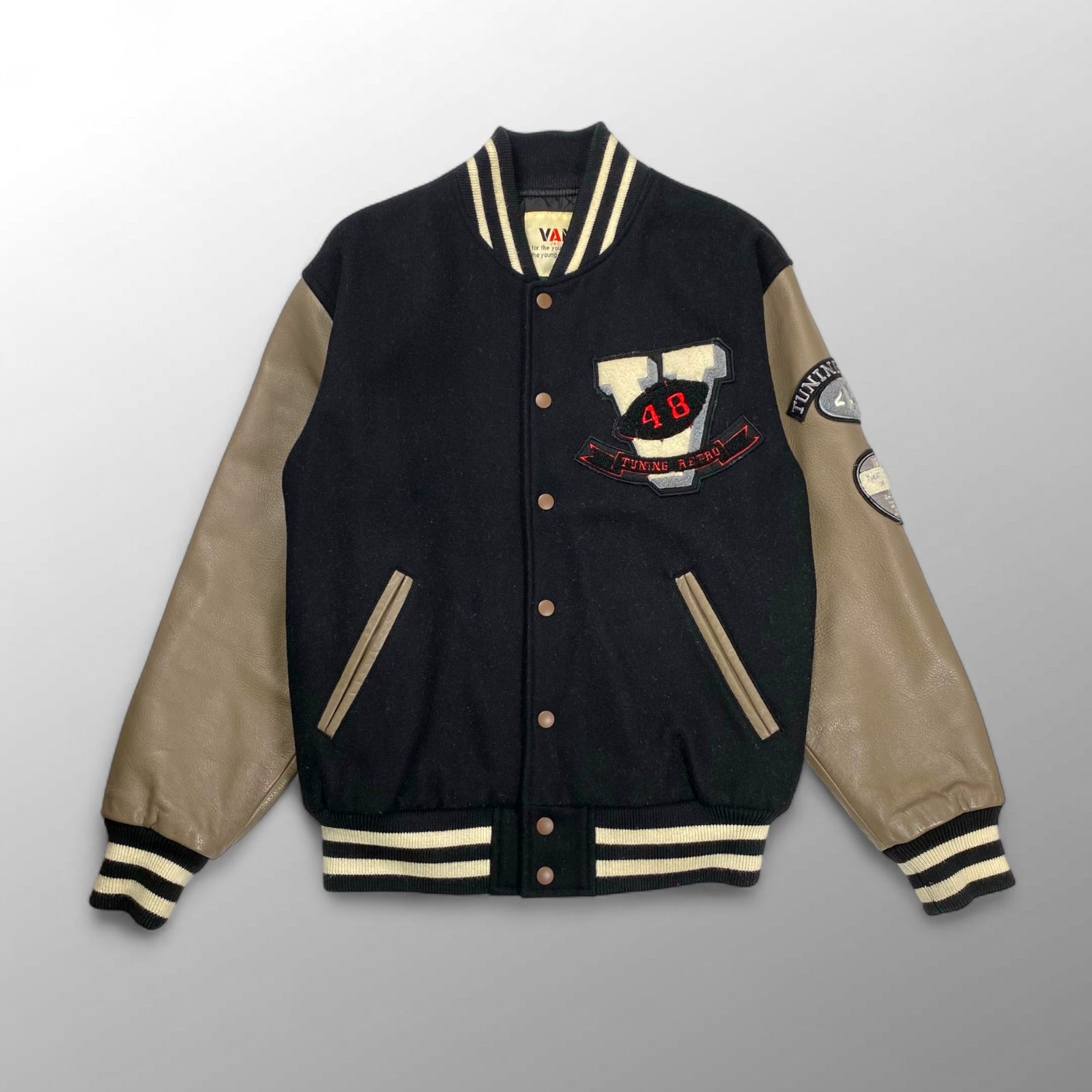 VAN JACKET ヴァン ヂャケット / ヴィンテージスタジャン 背面ロゴ 