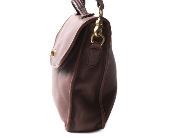 お得なクーポン配布中!】 USA製 オールドコーチ 本革 レザー 2way