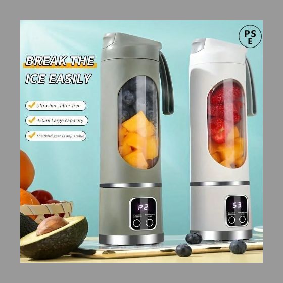 新品未使用】スロージューサー 丸洗い コンパクト ミキサー 静音