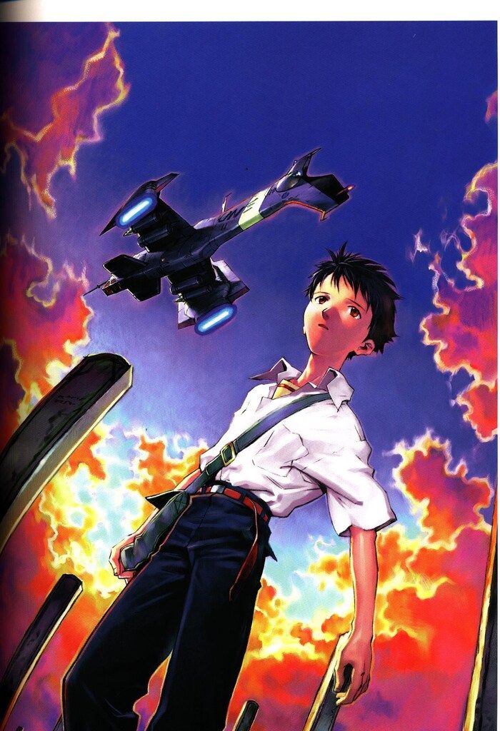 角川書店 貞本義行 限)貞本義行画集 CARMINE 完全限定生産版 貞本義行画集