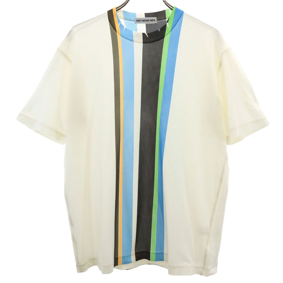 ISSEY MIYAKE MEN イッセイミヤケメン 日本製 半袖 メッシュ Tシャツ F