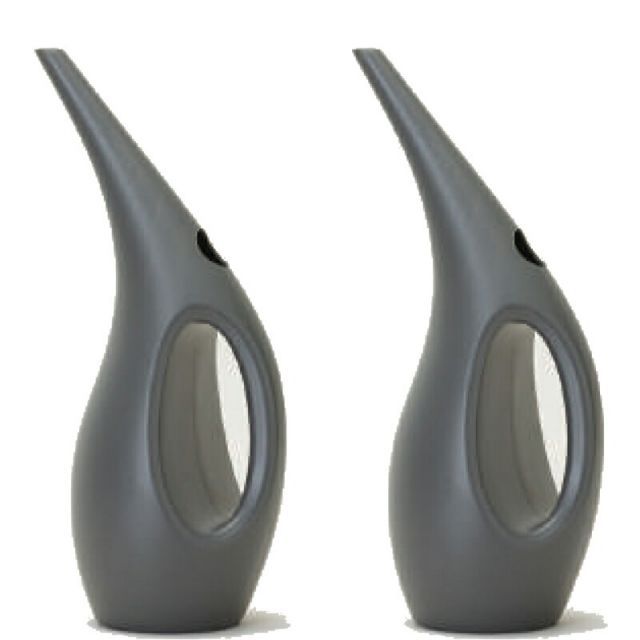 ガーデンアクセサリ ペンギン ジョーロ 1.5L ダークグレイ tool&accessory （2個入り） 98601 （代引き不可） ガーデン雑貨 FARM (p390)