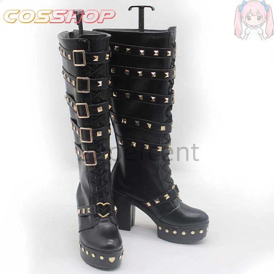 vtuber にじさんじ 狂蘭メロコ コスプレ靴 コス靴 コスプレブーツ コスチューム ハロウィン イベント