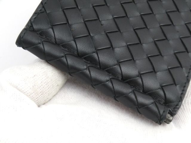 □新同□ ボッテガヴェネタ マネークリップ 財布 イントレ