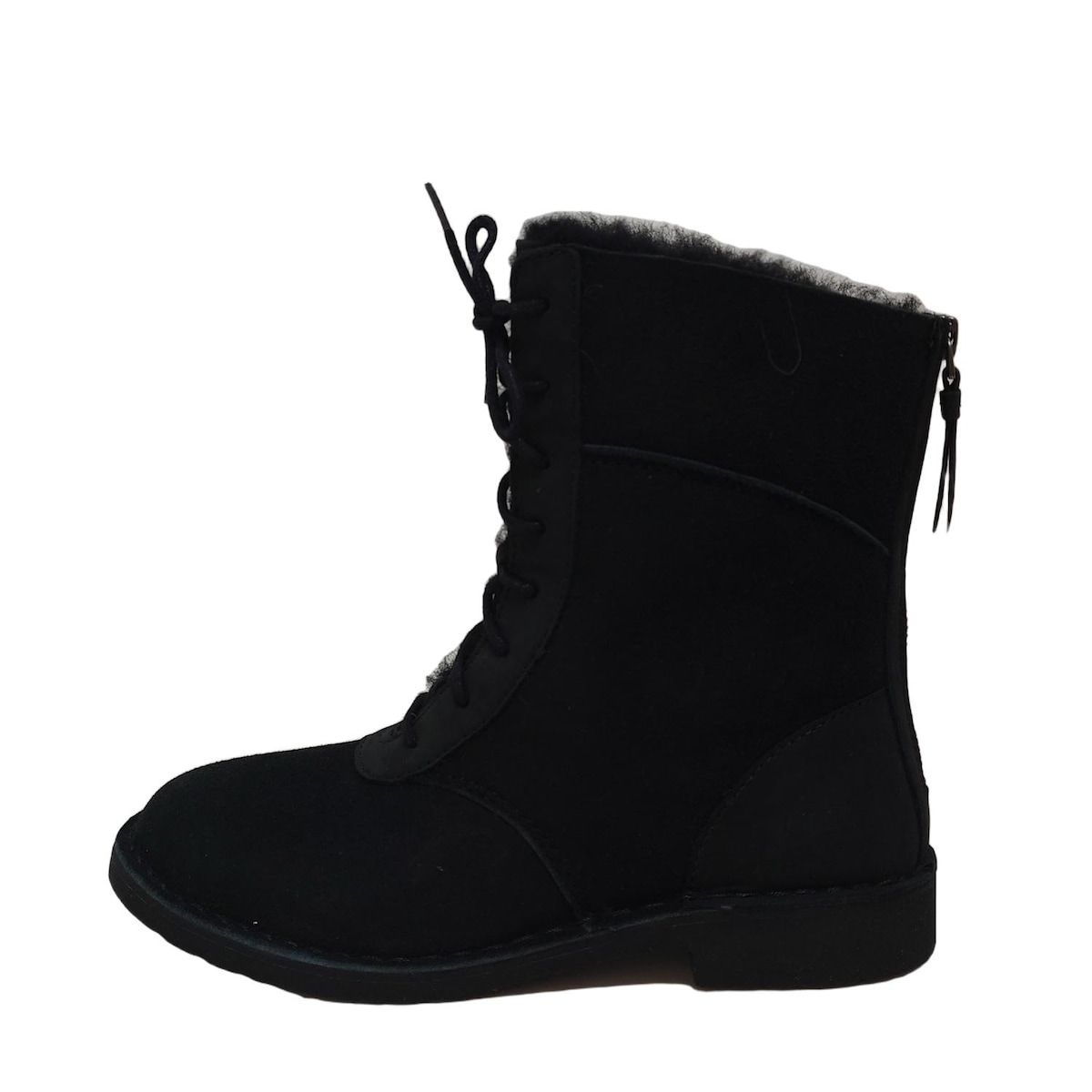 UGG アグ ショートブーツ 24 レディース デイニー 1017507 黒 ムートン