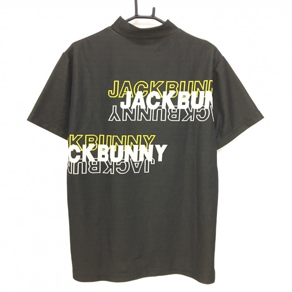 イエロー サイズ5ハイネックシャツ L メンズ ゴルフウェア ジャックバニー イエロー サイズ5ハイネックシャツ L メンズ ゴルフウェア ジャック