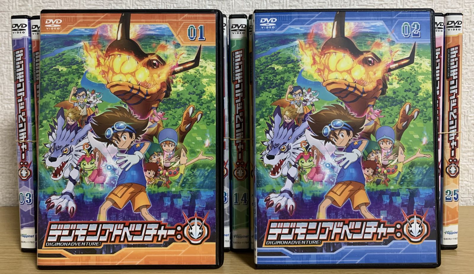 デジモンアドベンチャー DVD全巻セット - メルカリ