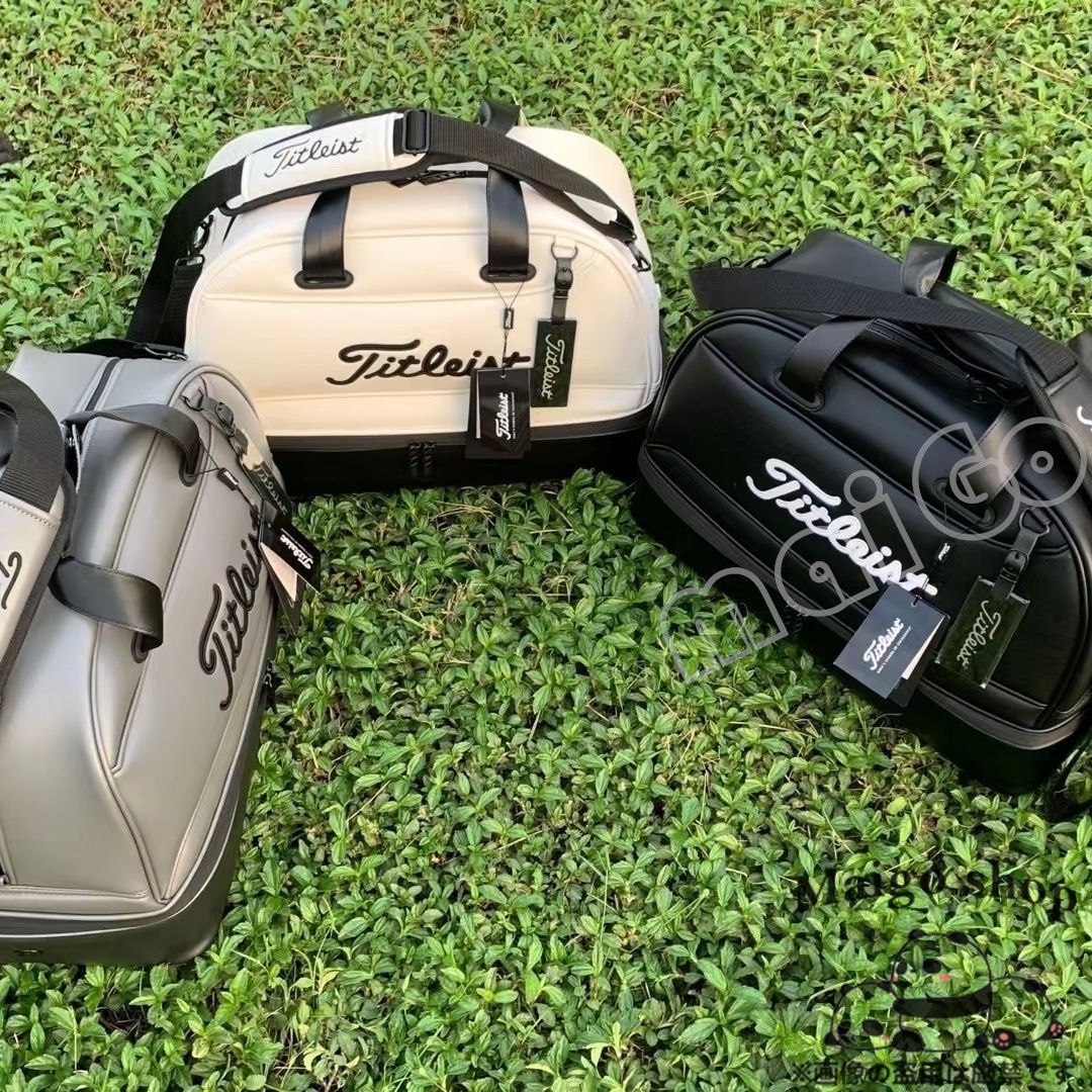 新品未使用 Titleist golf タイトリスト ゴルフ ボストンバッグ スポーツバッグ 防撥水 スポーツダッフルバッグ ゴルフ衣類シューズ収納  ゴルフバッグ 旅行用バッグ - メルカリ