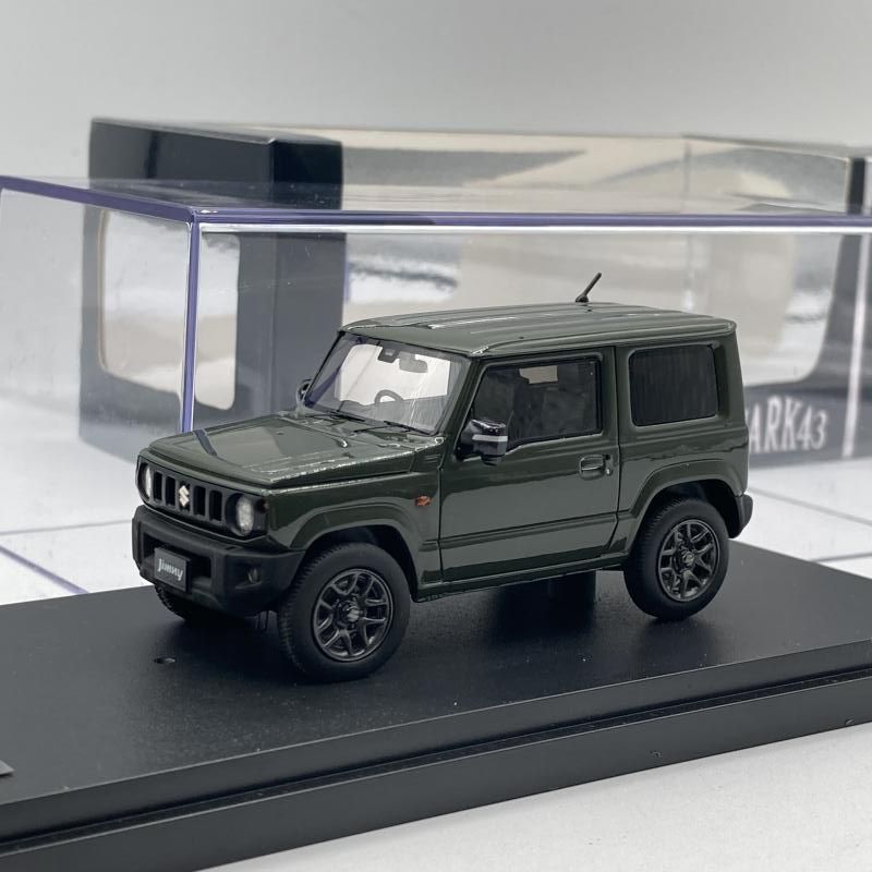【中古】1/43 ポストホビー スズキ ジムニー (JB64W) XC ジャングルグリーン (モノトーンカラー)[90]