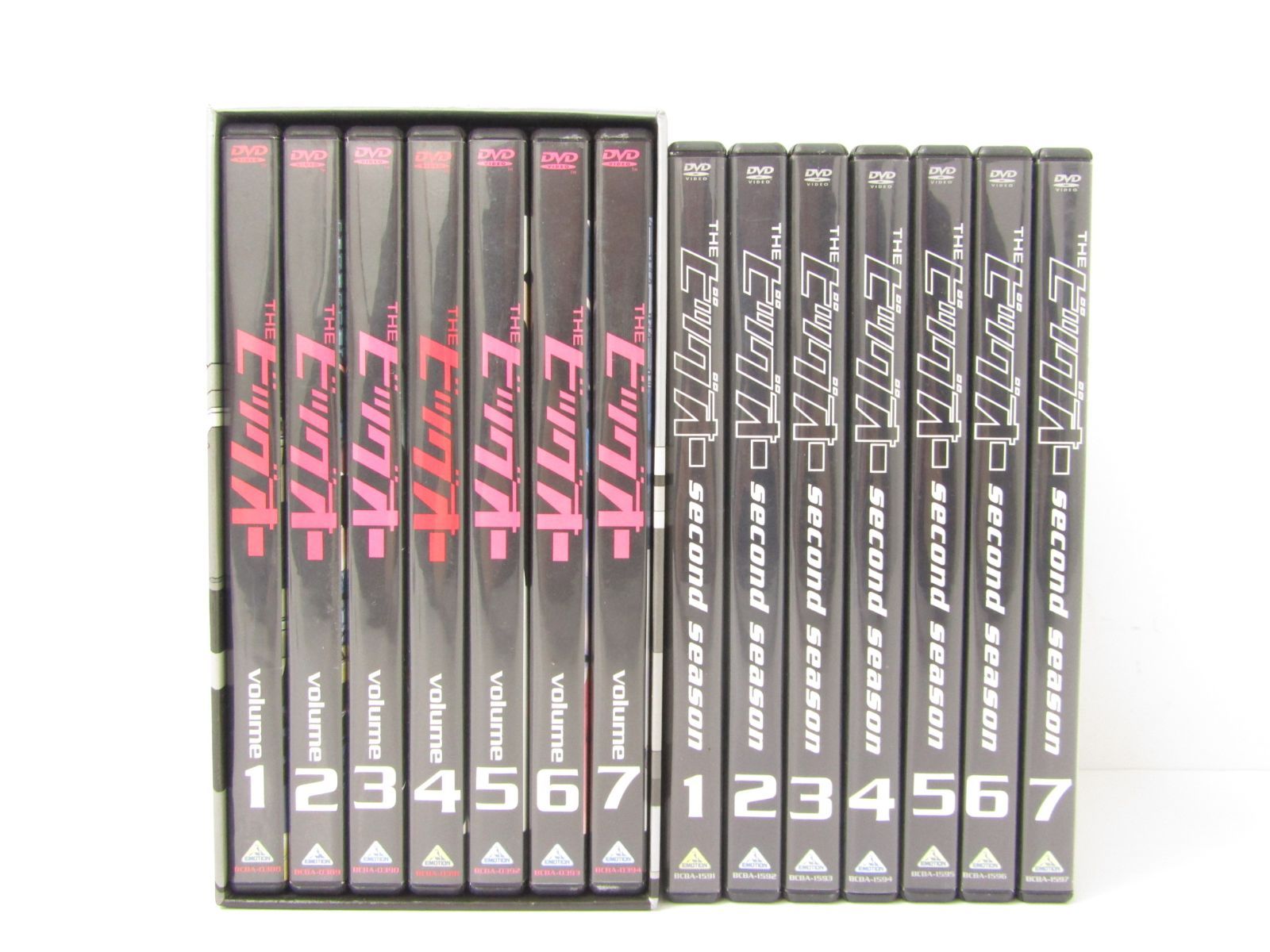 THE ビッグオー DVD セット Volume1～7 second season 1～7 MV33