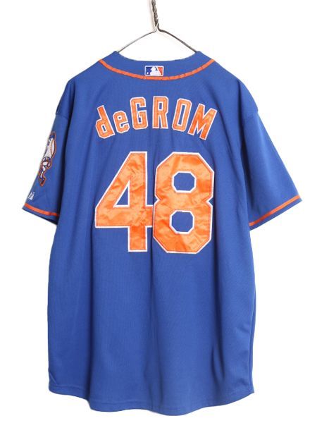 USA製 MLB オフィシャル Majestic カージナルス ベースボール シャツ メンズ XL 程/ ユニフォーム 半袖シャツ ゲームシャツ メジャーリーグ MLB オフィシャル Majestic メッツ ベースボール シャツ メンズ