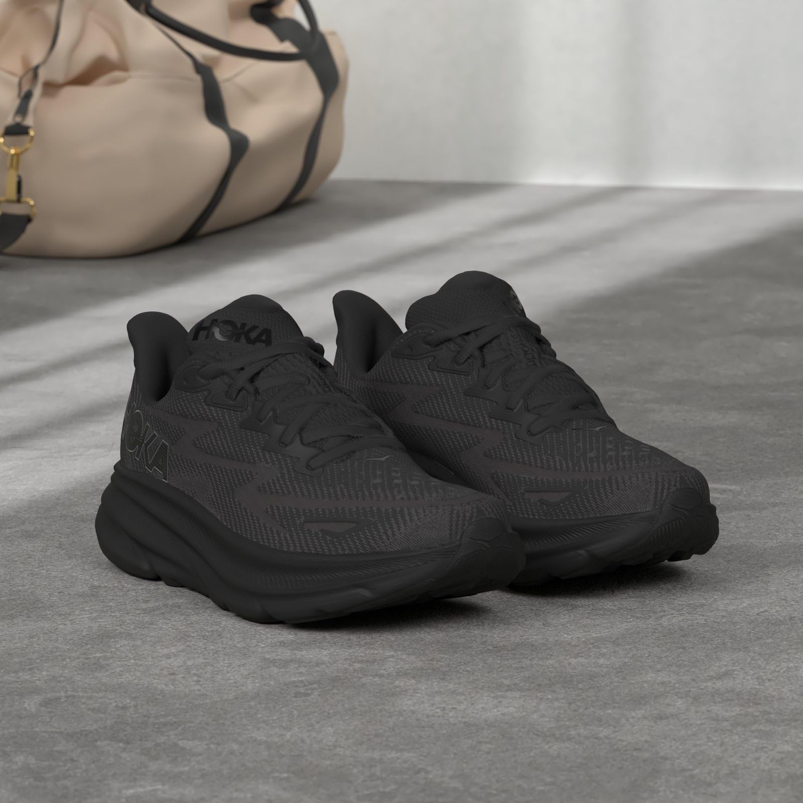 ホカオネオネ HOKAONEONE CLIFTON 9 WIDE クリフトン 9 ワイド メンズ ランニングシューズ ランニング ロード マラソン ランシュー 厚底 ワイドタイプ ブラック ホワイト ブルー 1132210