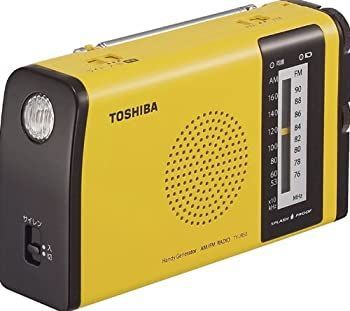 TOSHIBA 防水充電ラジオ TY-JR50(Y) オーディオ機器 【-非常に良い