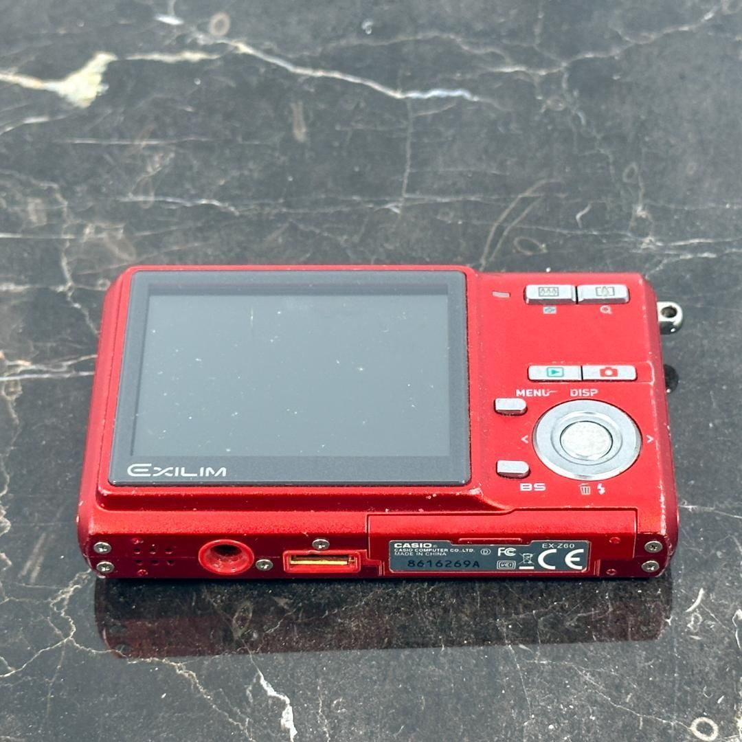 CASIO EXILIM EX-Z60 レッド カシオ エクシリム コンパクトデジカメ