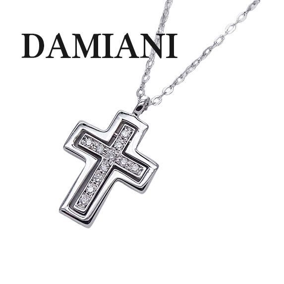 ダミアーニ DAMIANI ネックレス レディース メンズ ブランド 750WG ダイヤモンド ベルエポック ホワイトゴールド 20059783 クロス 十字架 ジュエリー