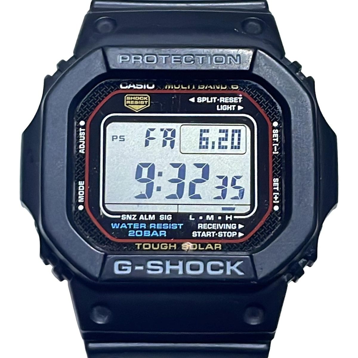 CASIO カシオ 腕時計 G-SHOCK GW-M5610U メンズ タフソーラー|電波 黒
