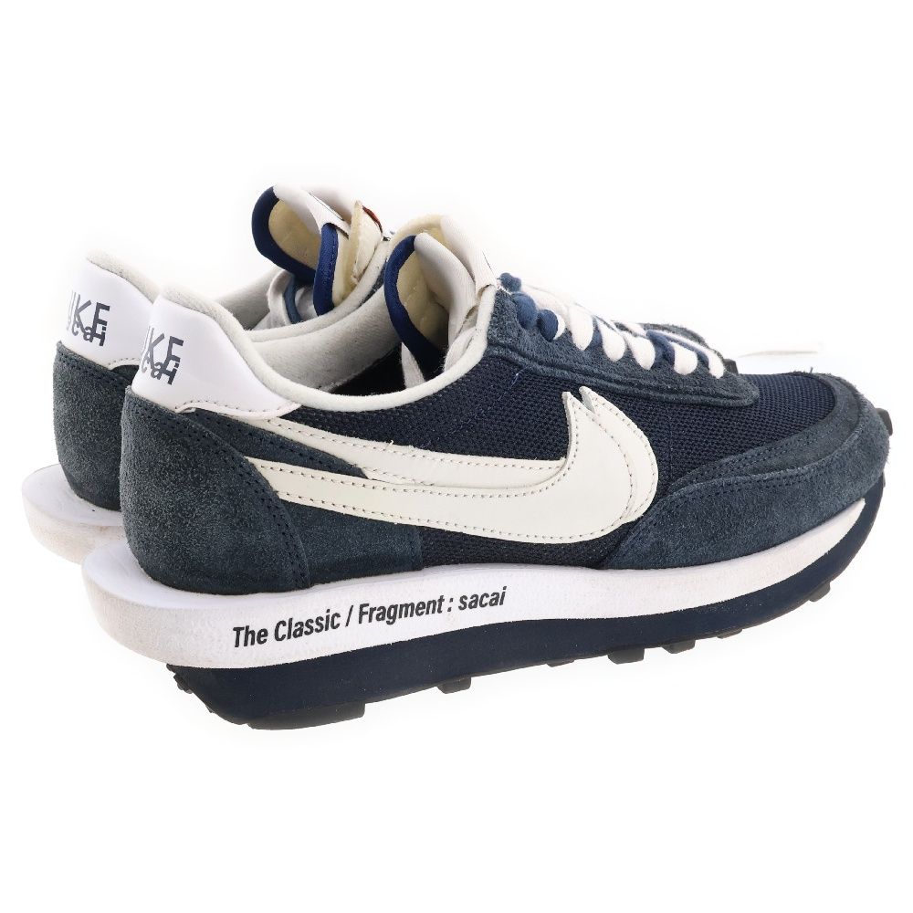 NIKE (ナイキ) ×Fragment ×sacai LD Waffle Blackended Blue フラグメント サカイ LDワッフル ローカットスニーカー  ネイビー US8/26.0cm DH2684-400 - メルカリ