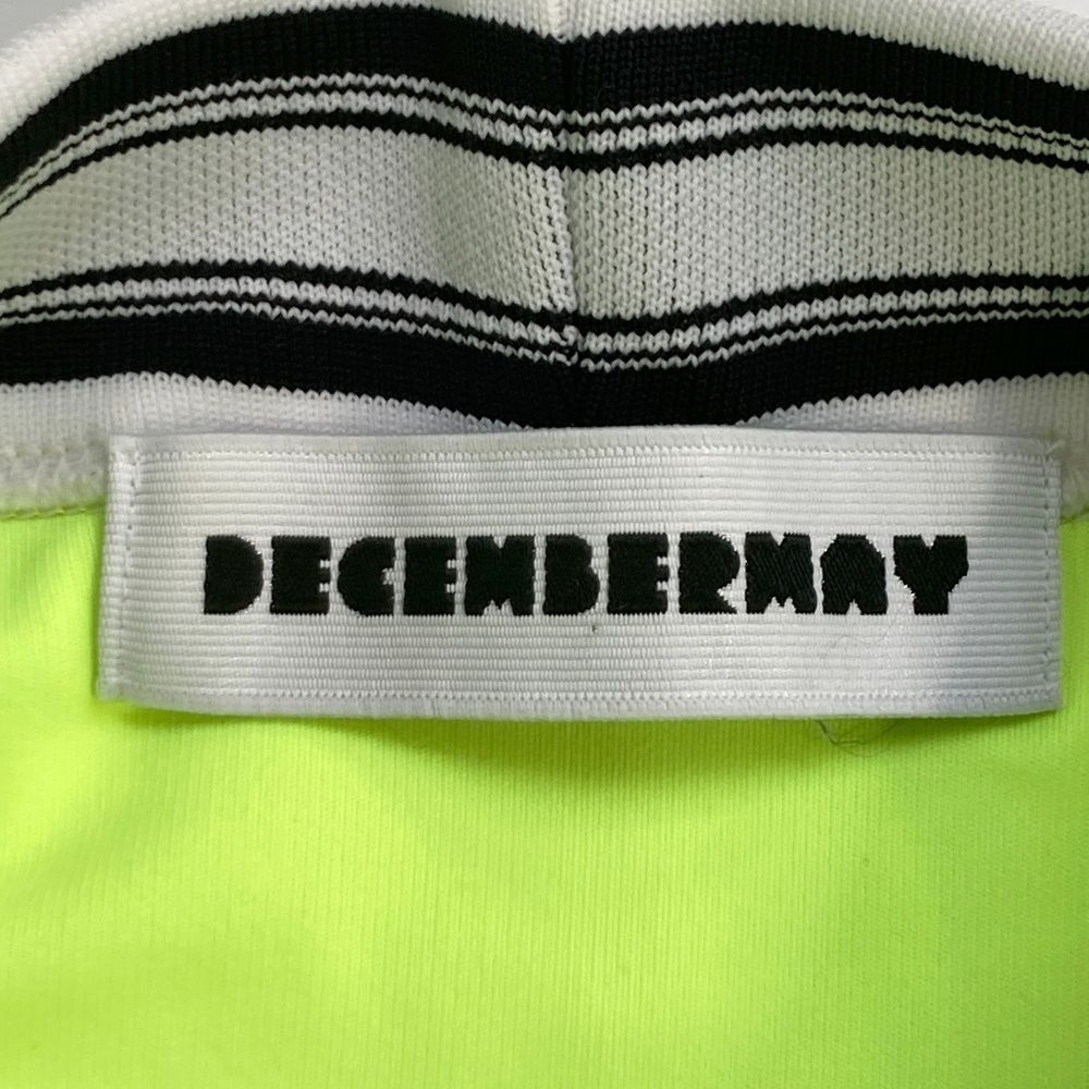DECEMBER MAY ゴルフ ハイネックシャツ 半袖 女性用 Sサイズ 365日出荷対応】 当店限定ディセンバーメイゴルフモックシャツ