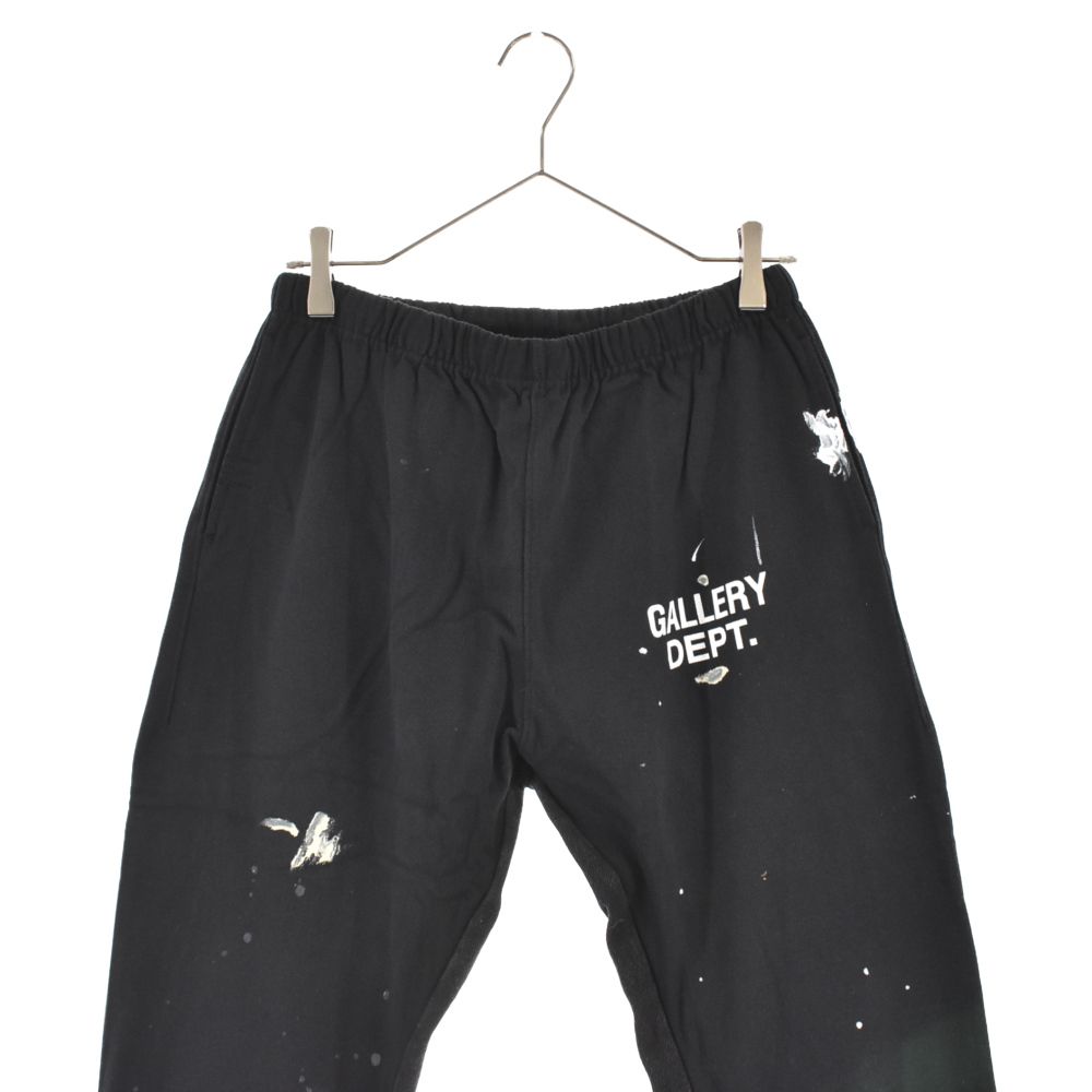 GALLERY DEPT. (ギャラリーデプト) 20AW Flare Painted Sweat Pants ペイント加工フレアスウェットパンツ  ブラック スウェットパンツ - メルカリ