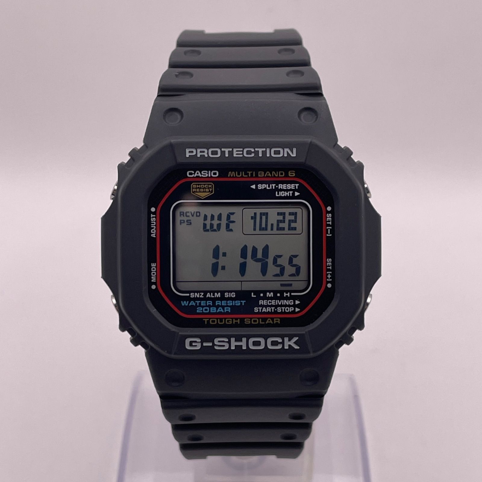 T680 正常稼動 CASIO カシオ 電波ソーラー G-SHOCK ジーショック 5600 SERIES GW-M5610U-1JF 人気 時計 メンズ ユニセックス