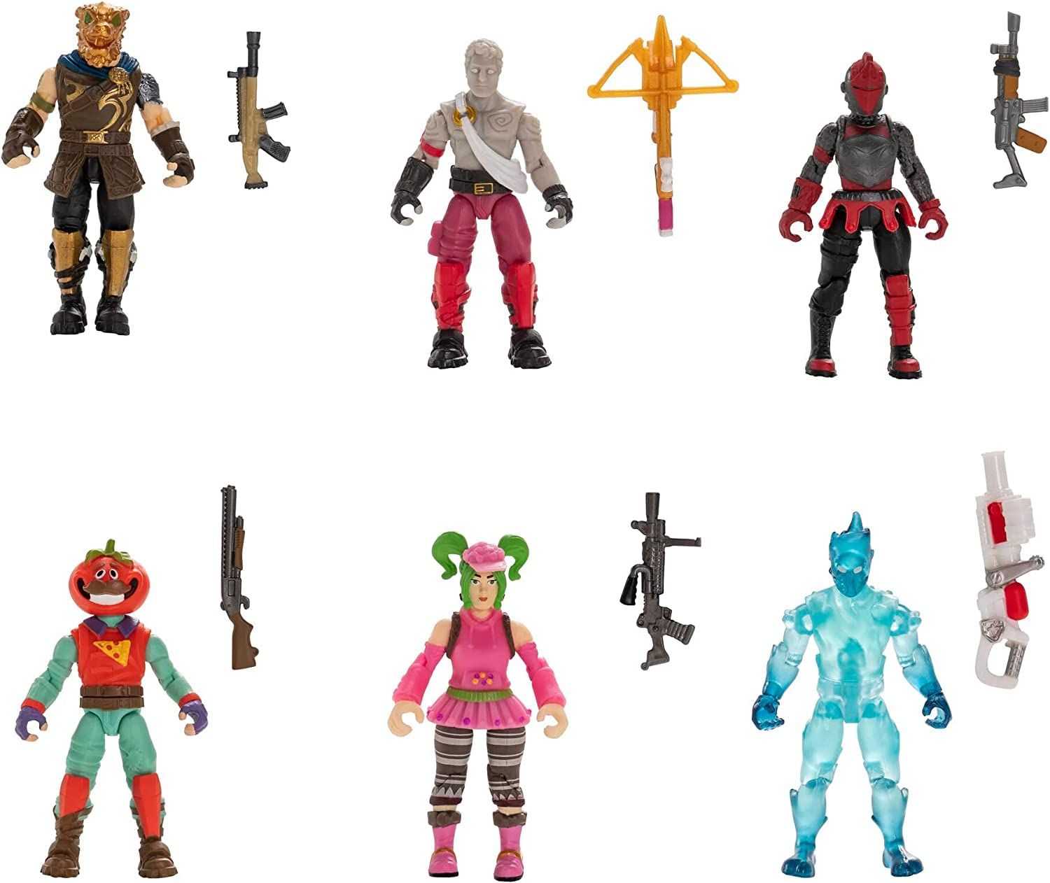 Fortnite マイクロレジェンダリー フィギュア シリーズ 6 パック 約6cm 武器付き [並行輸入品] 