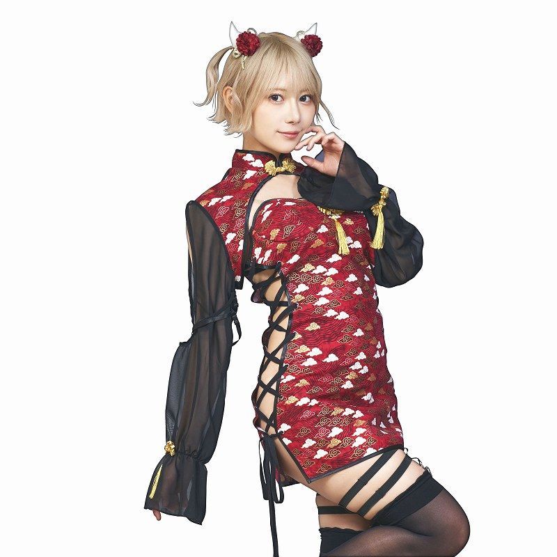 INAZUMA鬼girl 和鬼 [鬼 コスプレ 節分 レディース 鬼 コスチューム 鬼